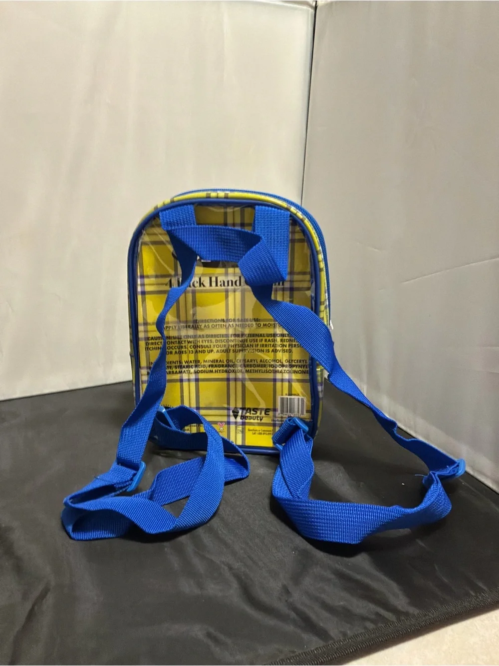 Clueless Clear Mini Backpack - Blue Trim